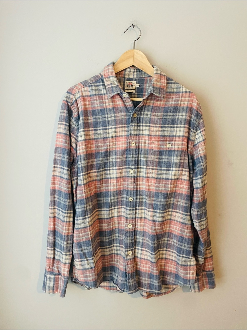 Faherty Seaview Flannel Plaid